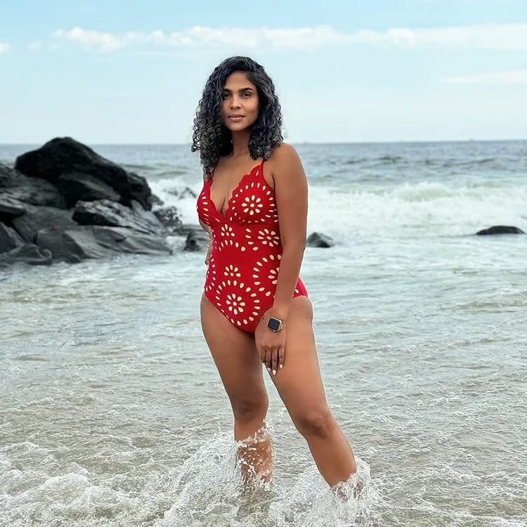 Alice 2-Piece Swimwear Set (Red)